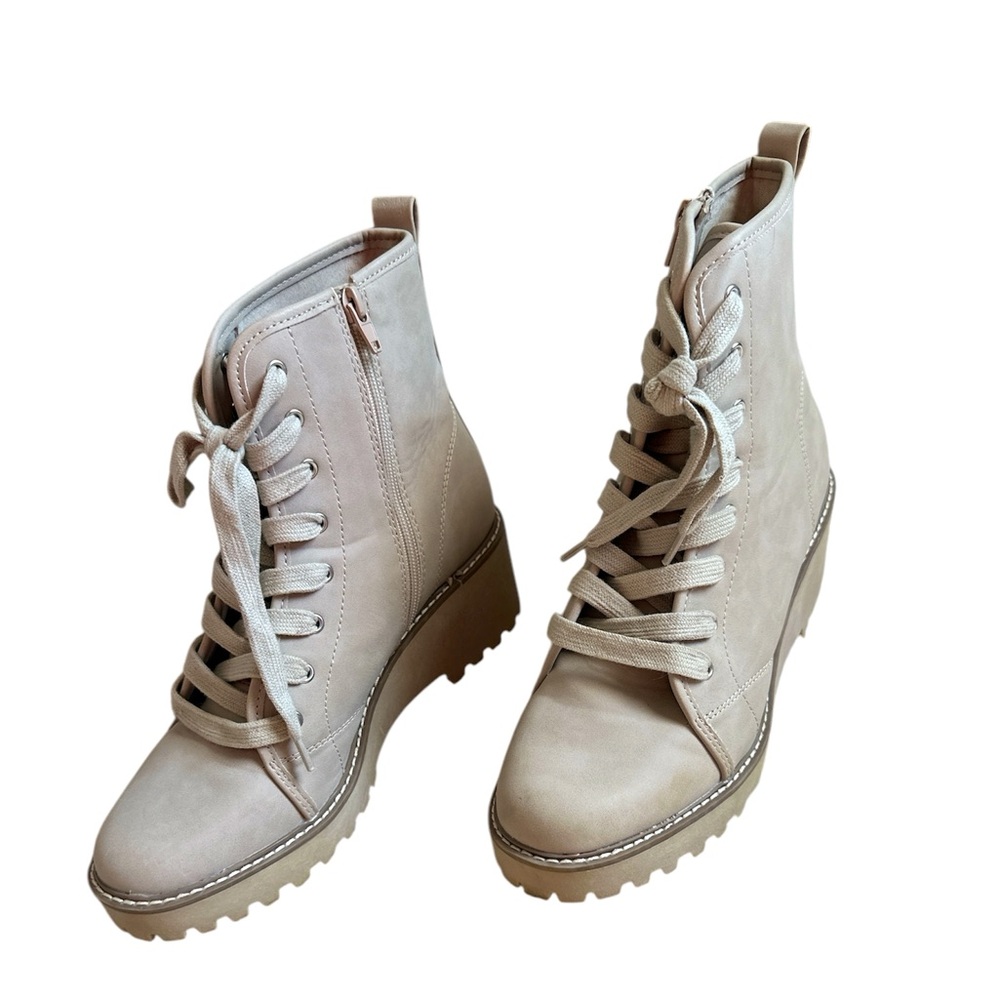 DV‎ Dolce Vita Rachal Ankle Lace-Up/Zipper Boot Size 10